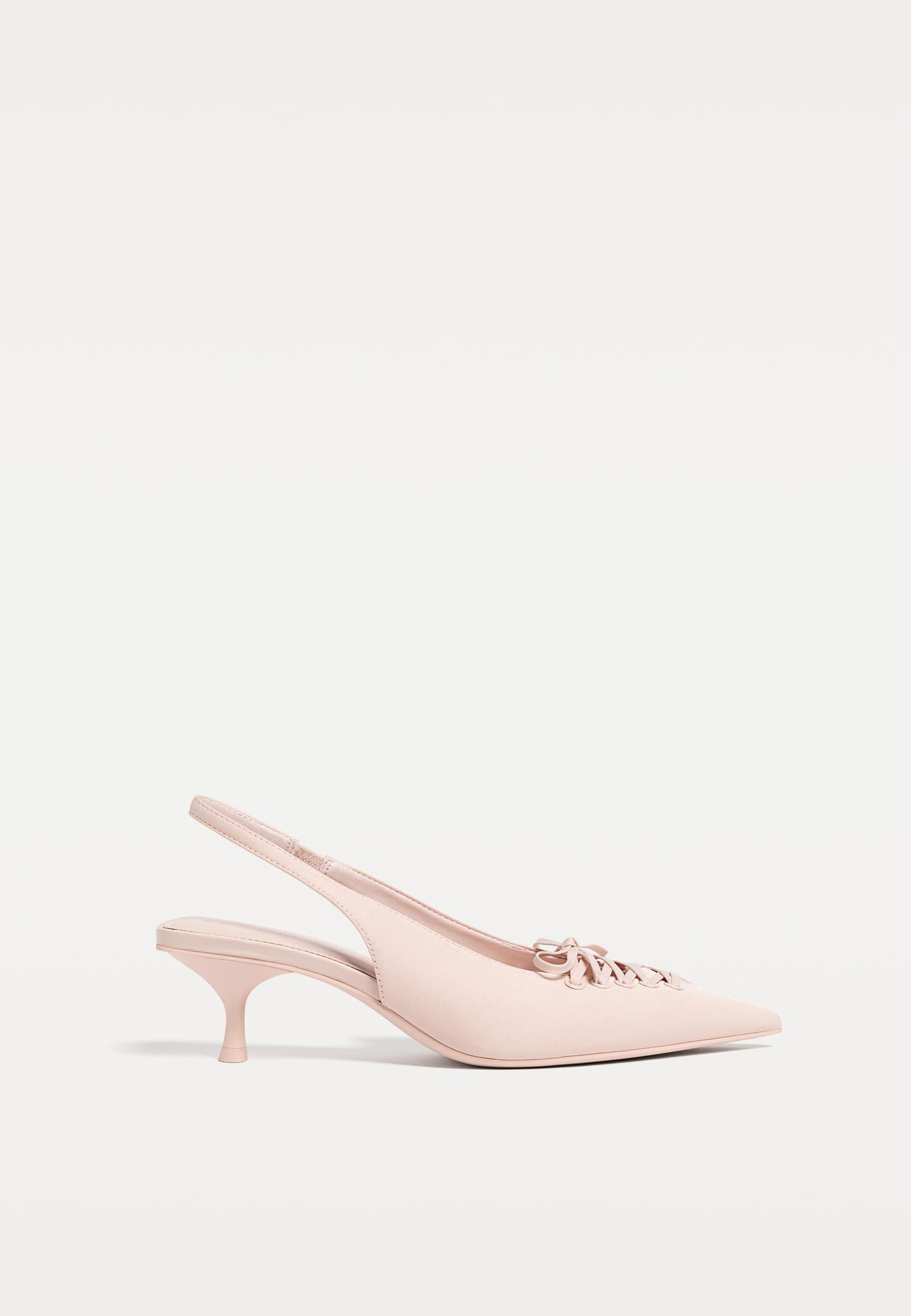 Mid-heel corset shoes - Women's Shoes | Stradivarius United Kingdom | Stradivarius (UK)