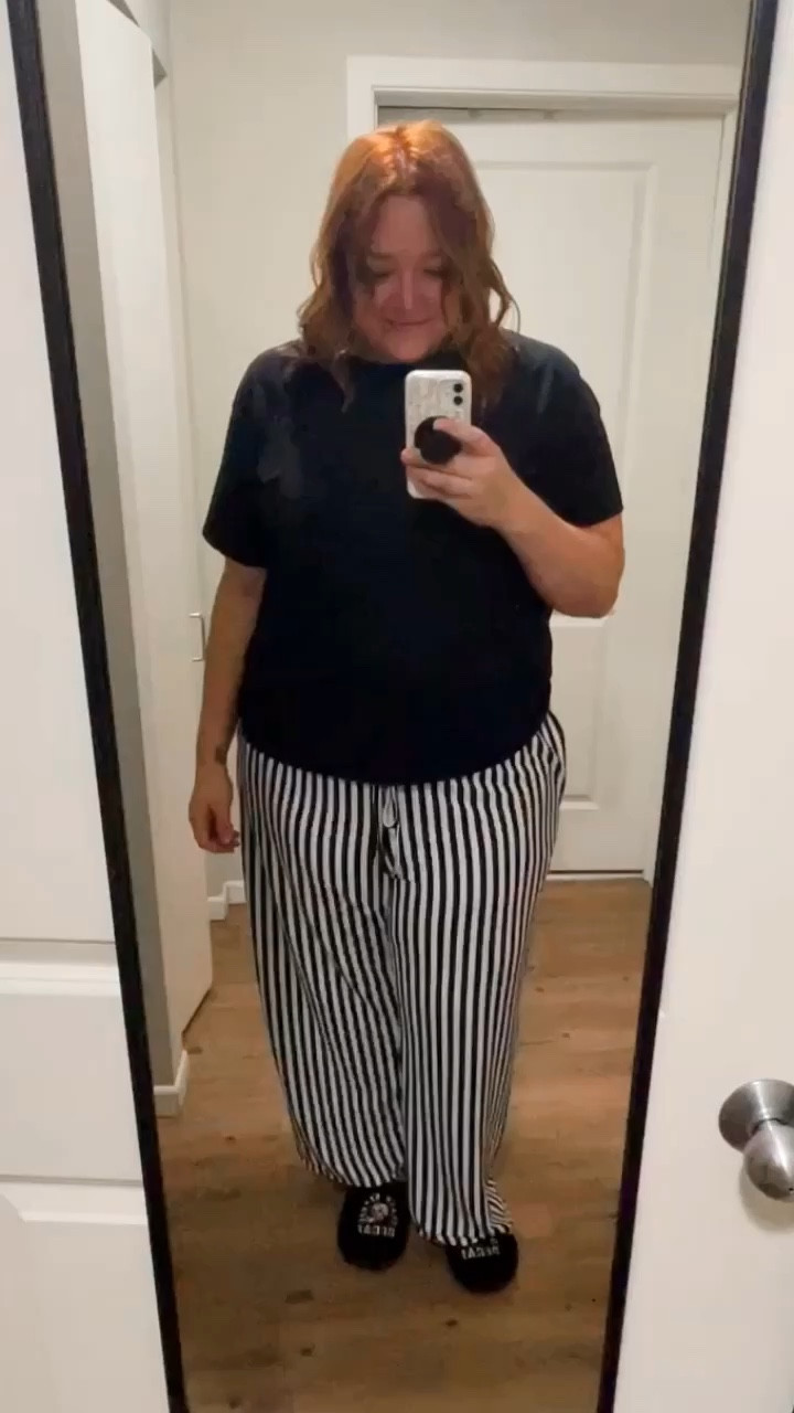 A day in black in white [looks].

PJs to work to dinner with my husband!

#LTKPlusSize #LTKMidsize #LTKFindsUnder50