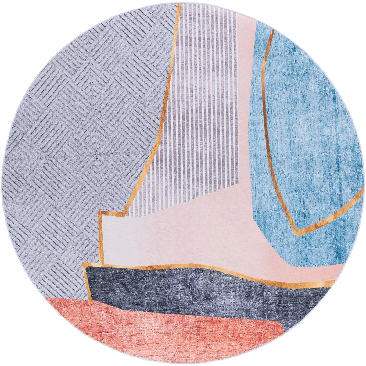 Tacoma TAC834 Machine Washable Skid Resistant Stain Resistant Non-Shedding Power Loomed Indoor Ru... | Target