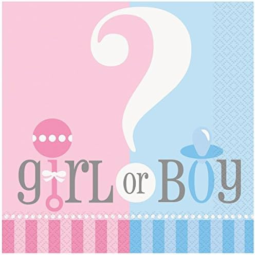 Gender Reveal Party Napkins, 20ct | Amazon (CA)