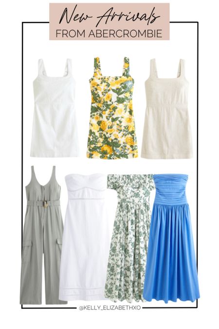 New Arrivals from Abercrombie!!

Spring fashion, new arrivals, spring dress, floral dress, jumpsuit, off shoulder dress 

#LTKfindsunder100 #LTKstyletip #LTKSeasonal