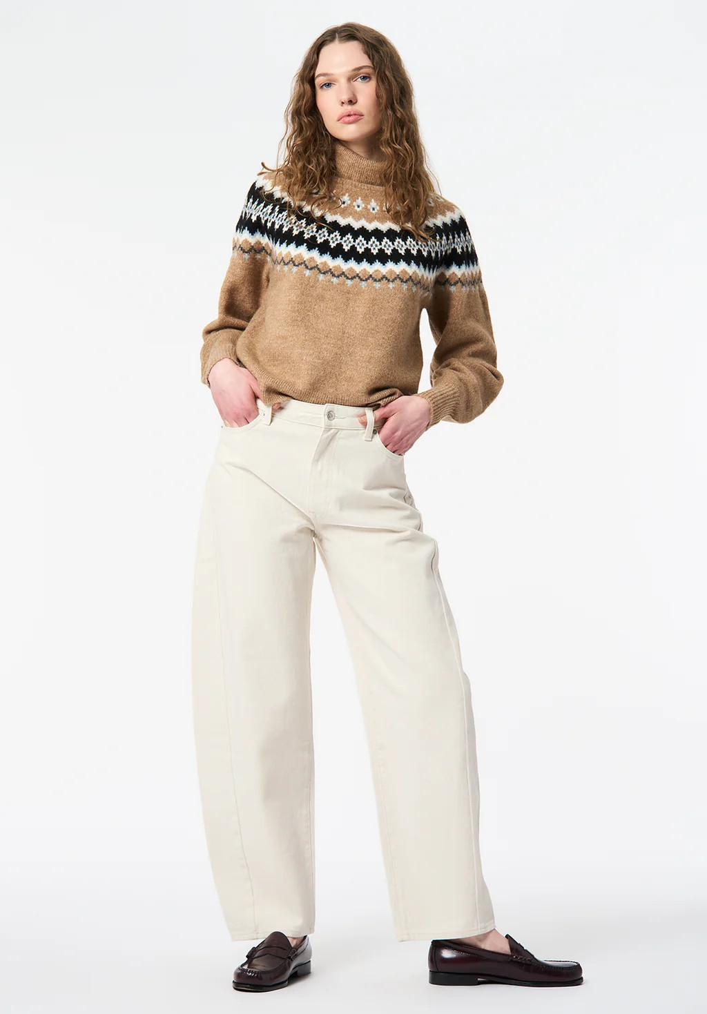 Barbara High Rise Barrel Jeans | Buffalo David Bitton