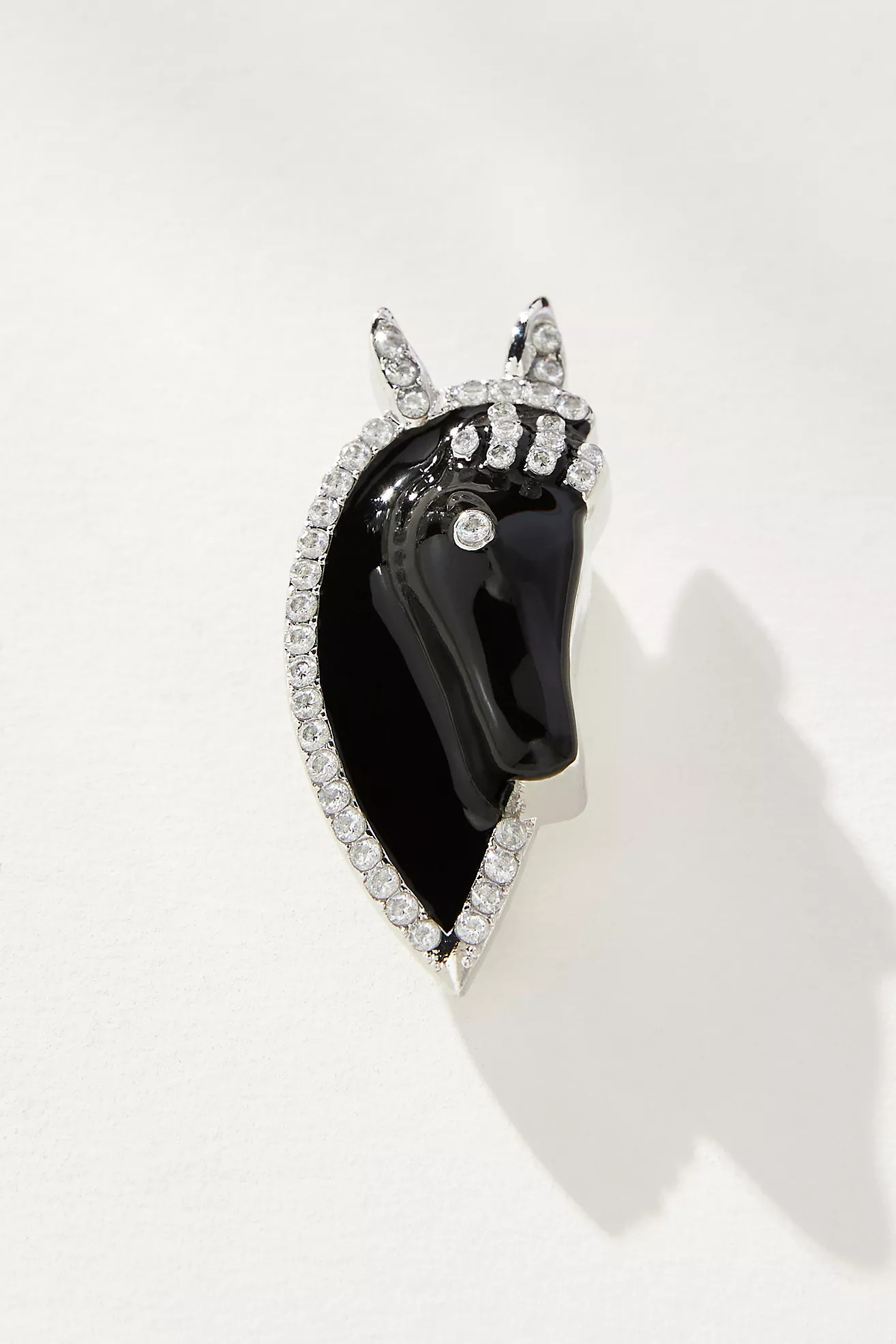 The Restored Vintage Collection: Enamel Horse Brooch | Anthropologie (US)