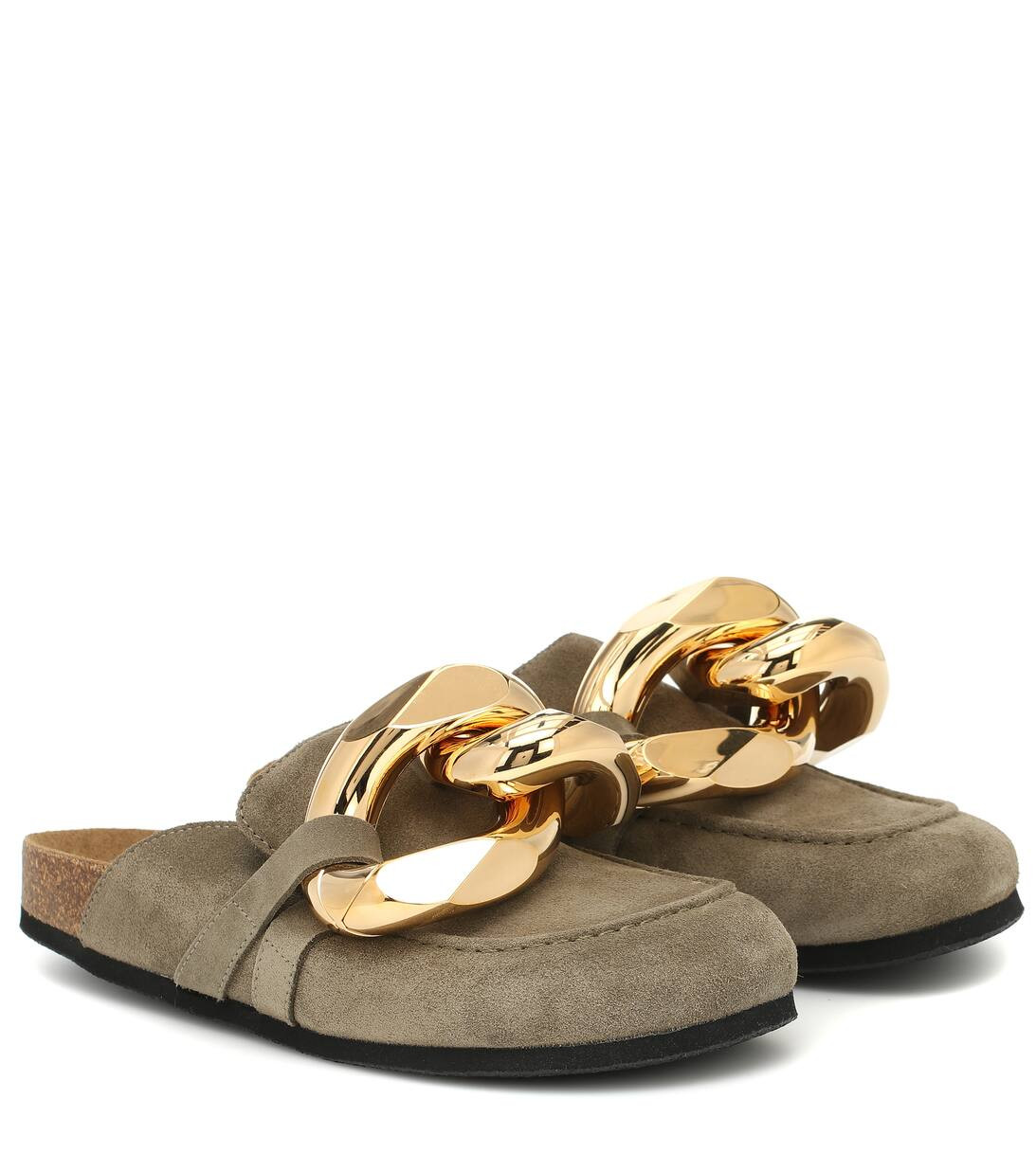 Embellished suede slippers | Mytheresa (INTL)