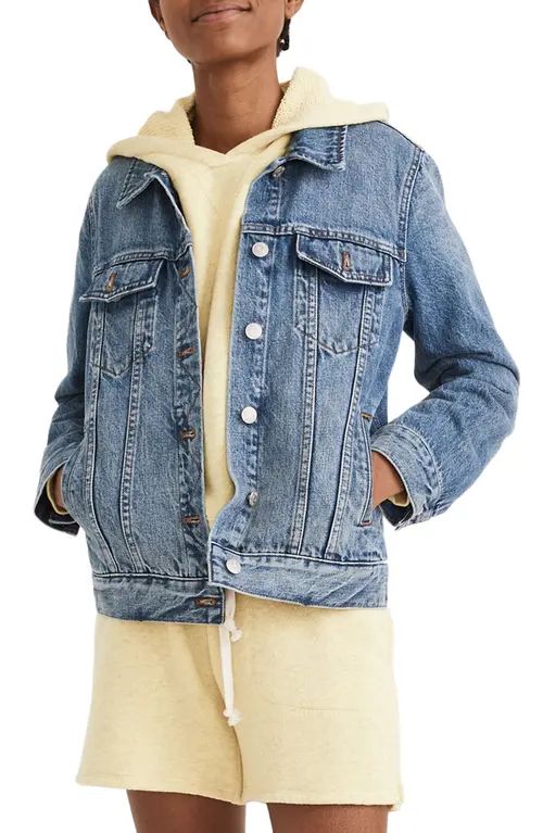 Madewell Classic Jean Jacket in Medford Wash at Nordstrom, Size Medium | Nordstrom