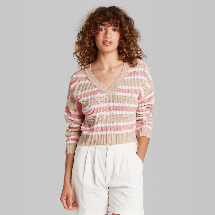 Women's V-Neck Pullover Sweater - Wild Fable™ | Target