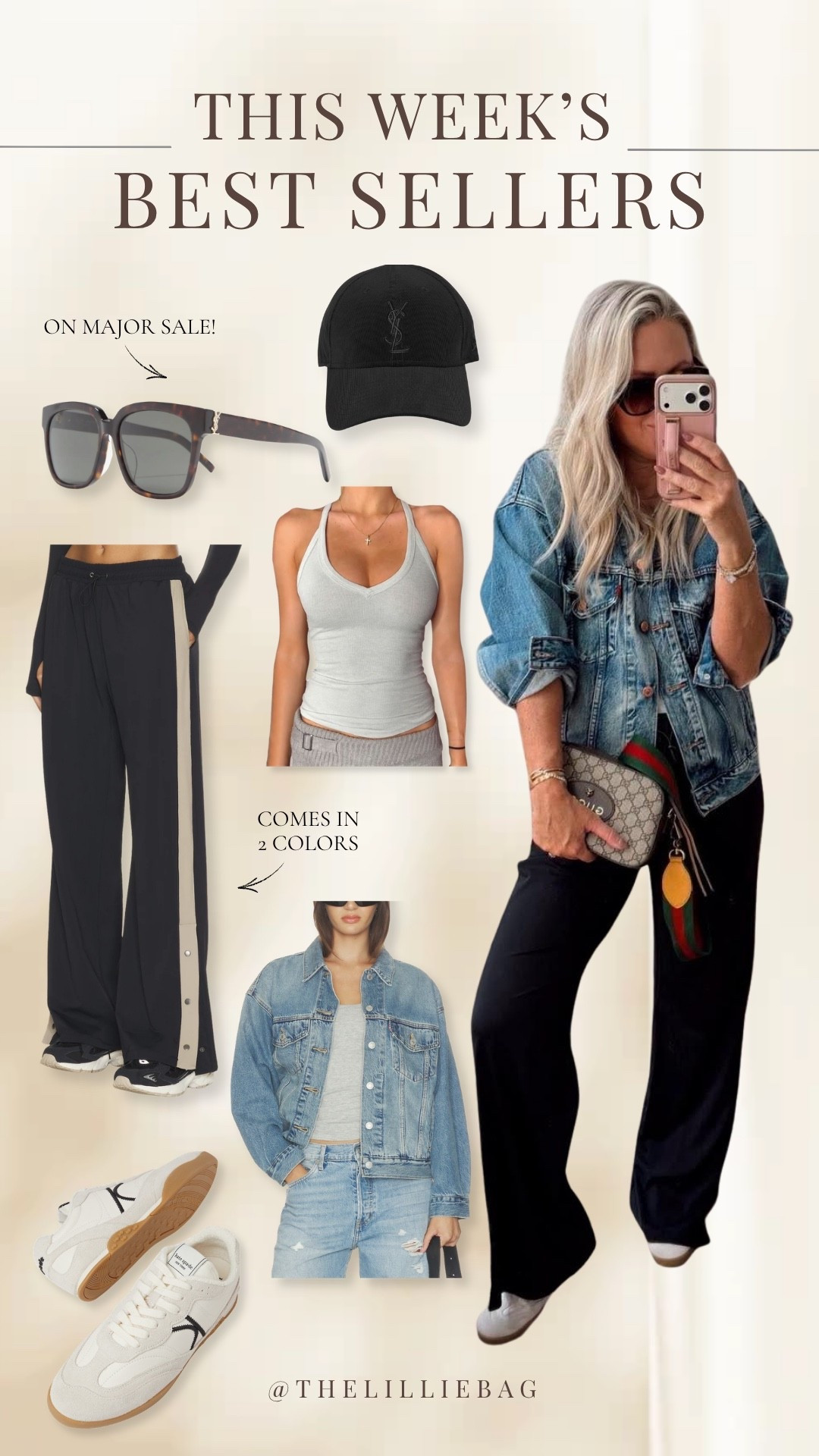 Casual sports mom OOTD! New in track pants with snaps on bottom & beautiful material! 🤌🏼💯
TTS in everything!

#LTKgrwm #LTKActive #LTKmomlife