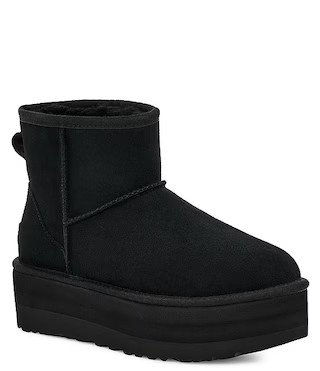 UGG® Classic Mini Suede Platform Boots | Dillard's