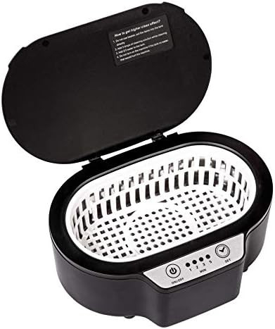 Ultrasonic Cleaning Machine Portable, 20oz Household Ultrasonic Cleaner for Jewelry Eyeglasses Dentu | Amazon (US)