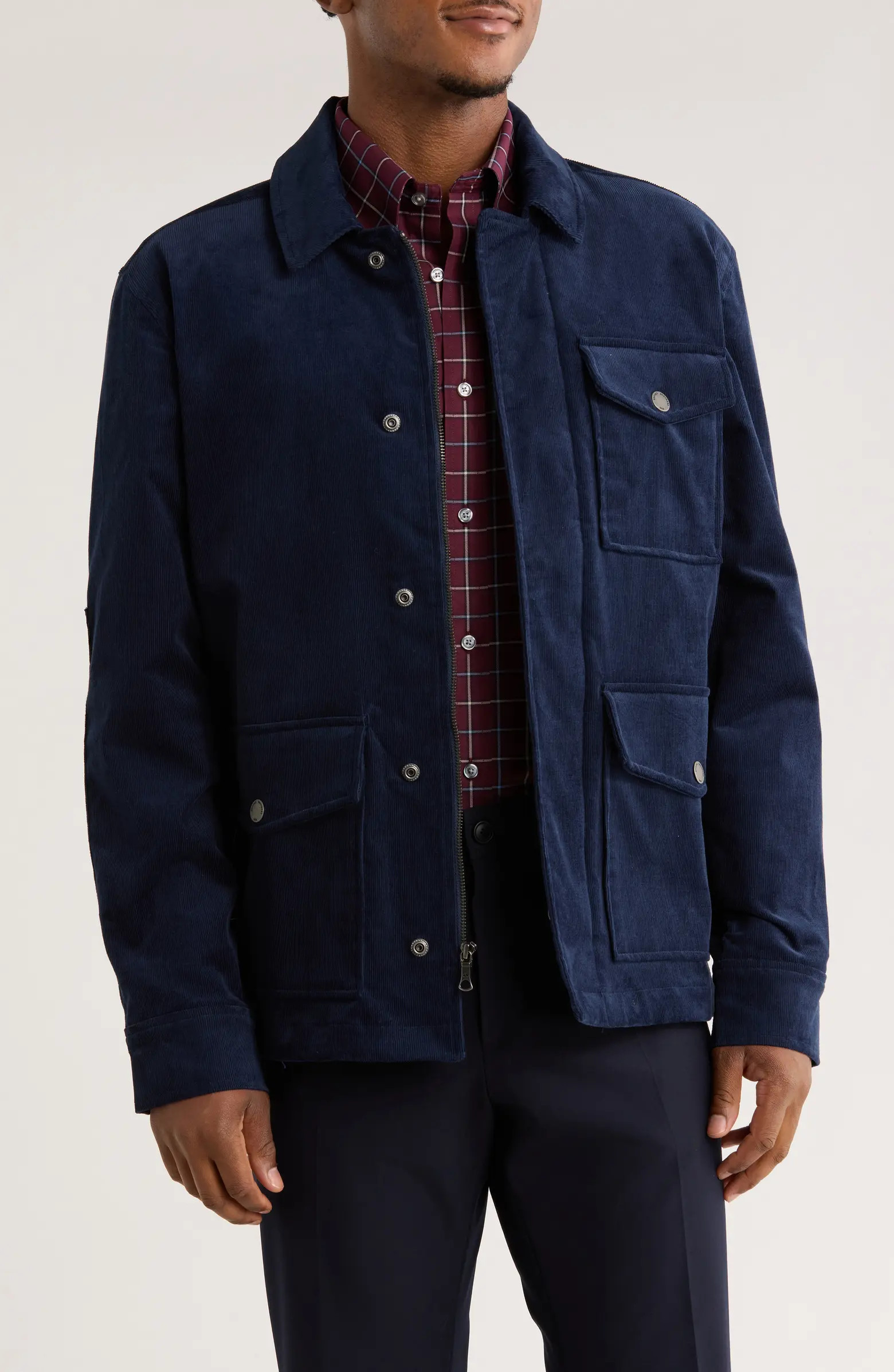 Brooks Brothers Military Corduroy Shirt Jacket | Nordstromrack | Nordstrom Rack
