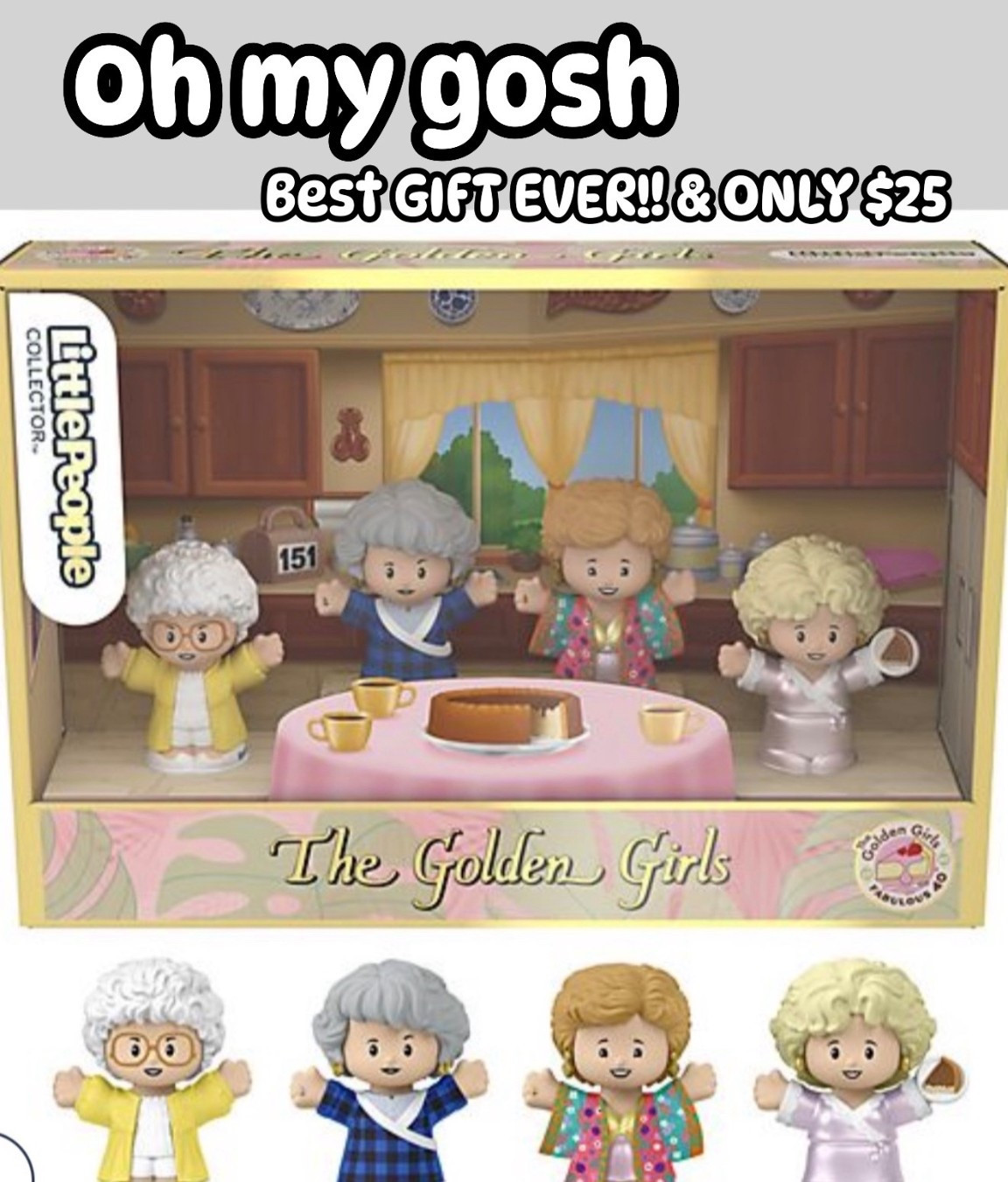Golden Girls @QVC 
Isn’t this the best thing ever!! Obsessed 

#LTKGiftGuide #LTKFindsUnder50 #LTKOver40