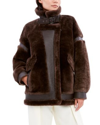 Sean Geniune Shearling & Leather Coat | Bloomingdale's (US)