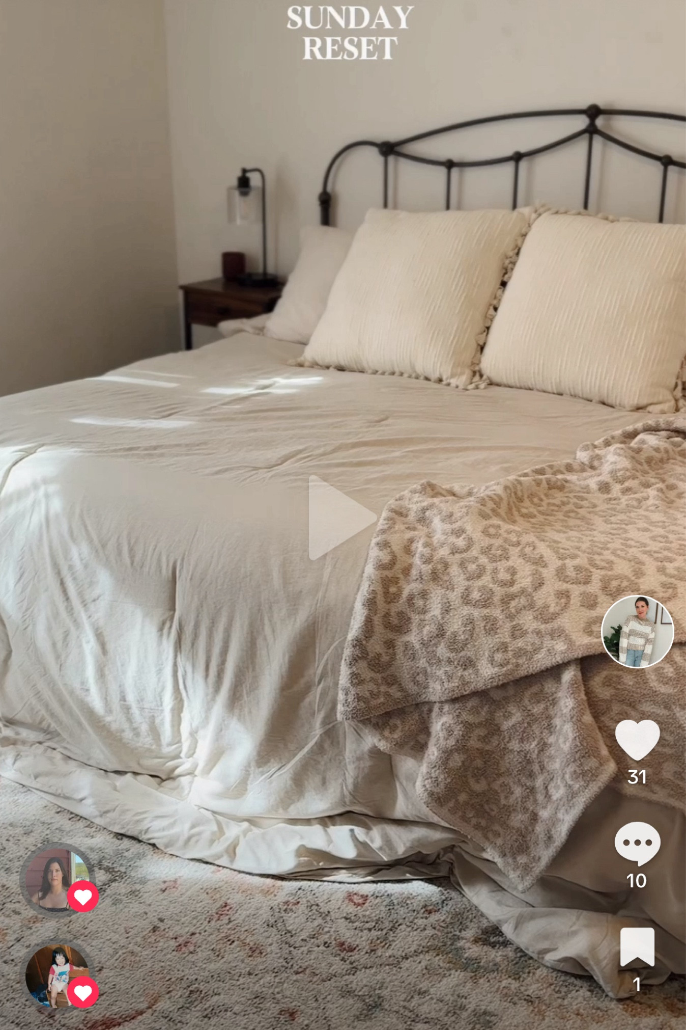 Bedrooms are meant to feel safe and cozy and that's exactly what I have! For the most part, our master is complete but there are a few little tweaks I need to make! Rug is from rugsUSA! 🤎💭

#bedroom #master #masterbedroom #kingbed #bedroomdecor #masterdecor #masterbedroomdecor #decor #homedecor #amazonfinds #amazonbedding #amazonhome #target #targetfinds #targetdecor #doop

#LTKhome #LTKsalealert #LTKfamily