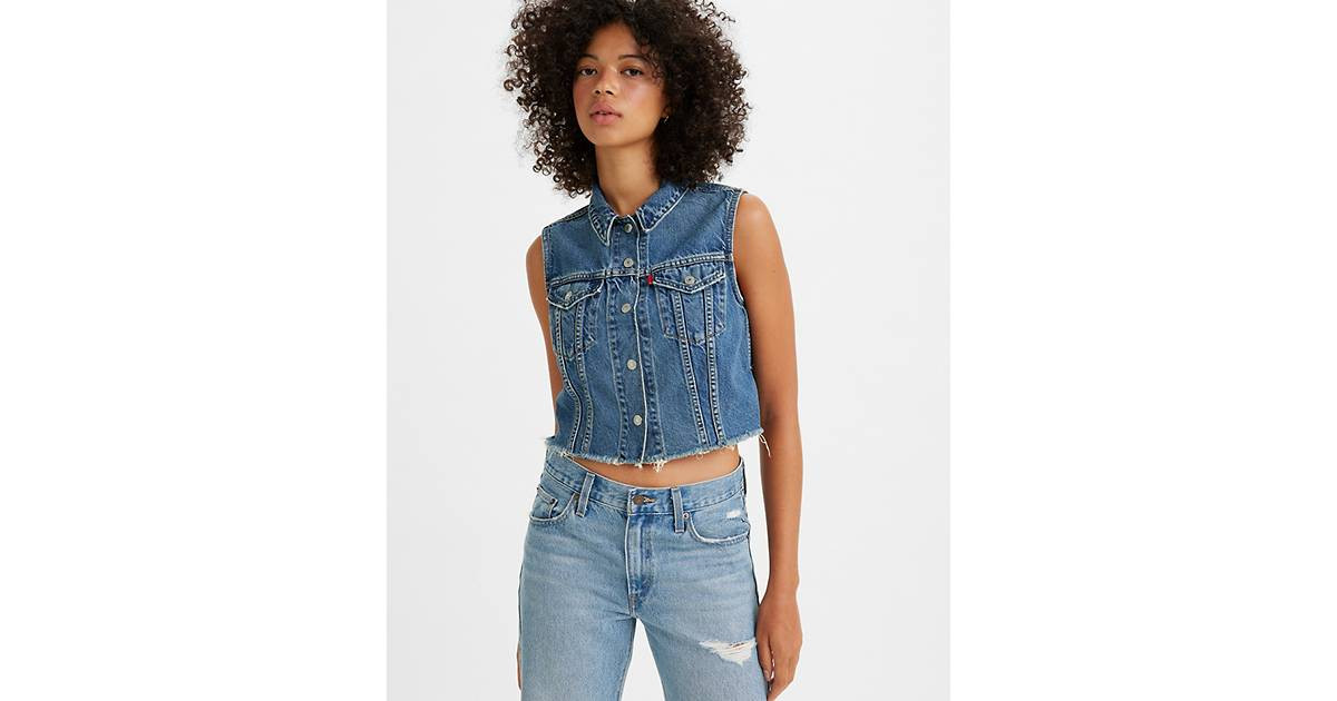Xs Vest - Medium Wash | Levi's® US | LEVI'S (US)