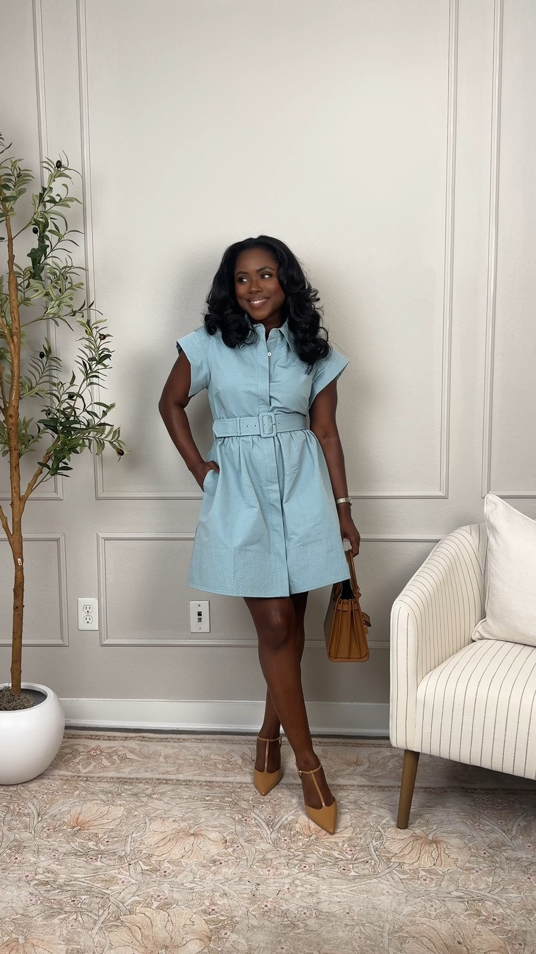 Favorite dress for the season from @Tuckernuck! It’s also available in a long version and multiple colors. 

Wearing a size medium, runs tts! #classicstyle #whattowear 

#LTKdayinmylife #LTKgrwm #LTKootd