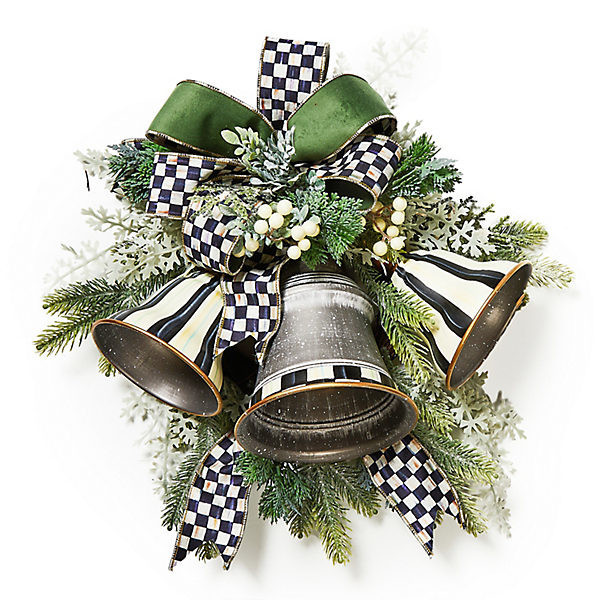 MacKenzie-Childs Farmhouse Holiday Bell Swag | MacKenzie-Childs
