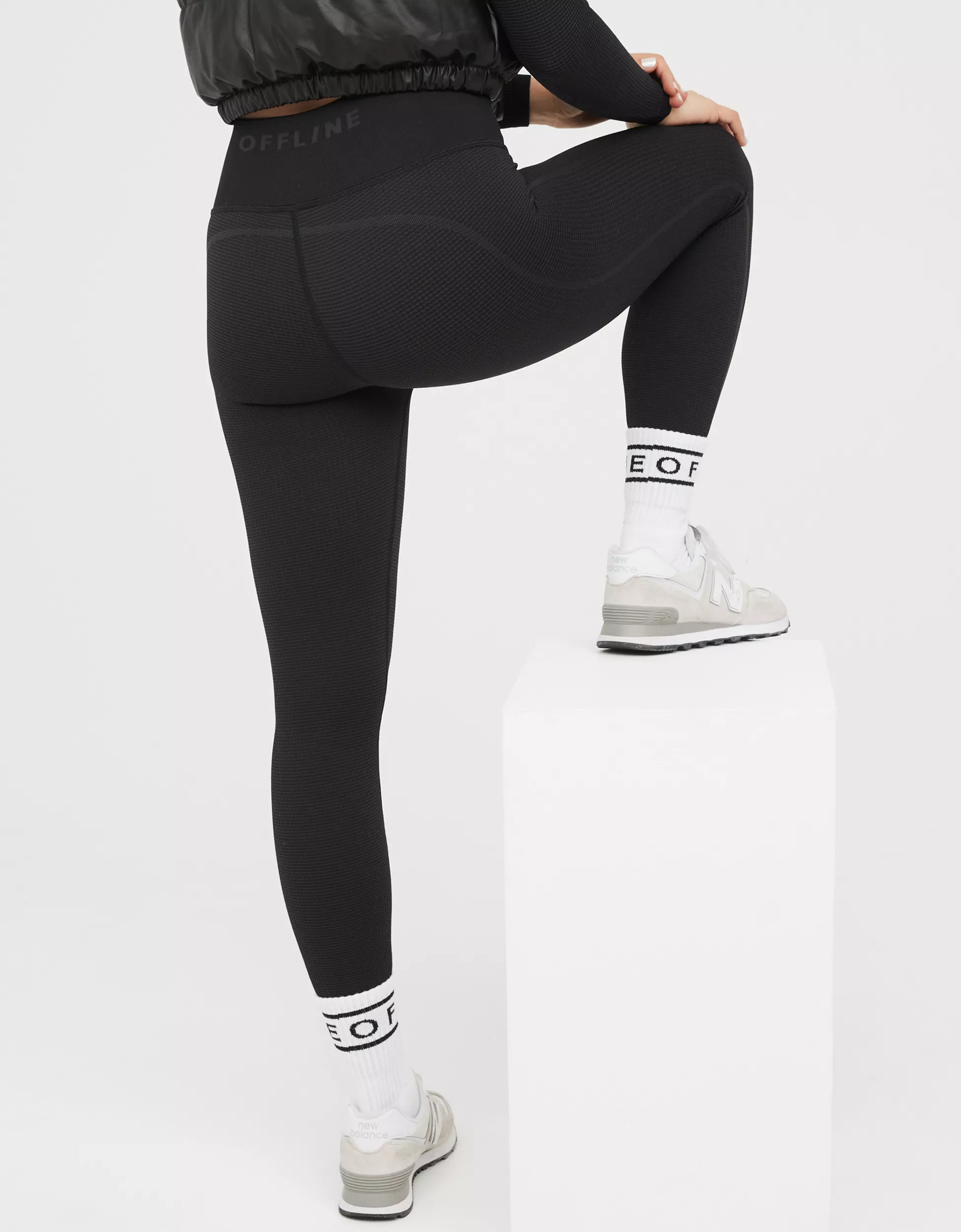 OFFLINE By Aerie Seamless Waffle Legging | Aerie