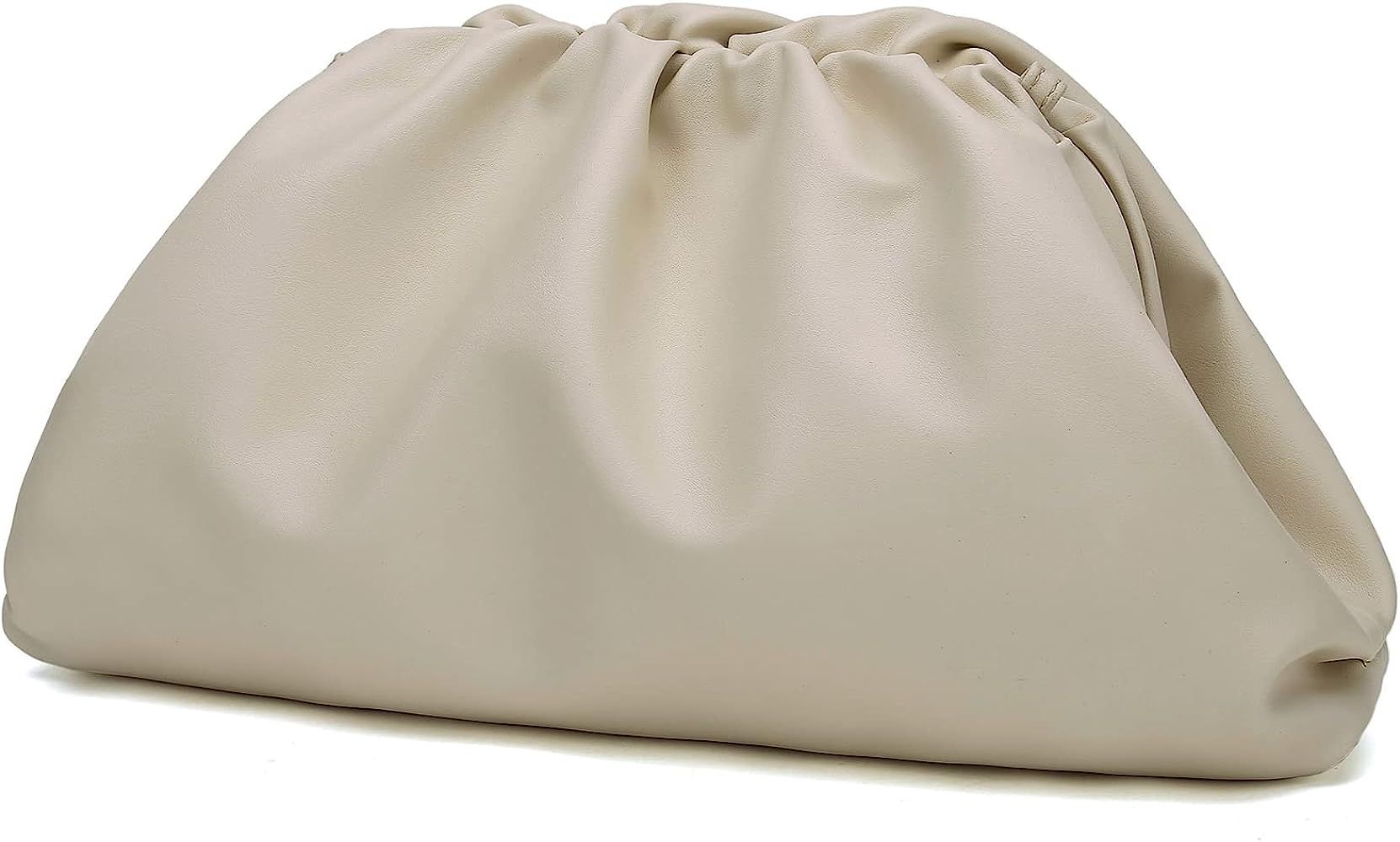 Trendy Dumpling Bag for Women Cloud Clutch Purse with Soft PU Leather | Amazon (US)