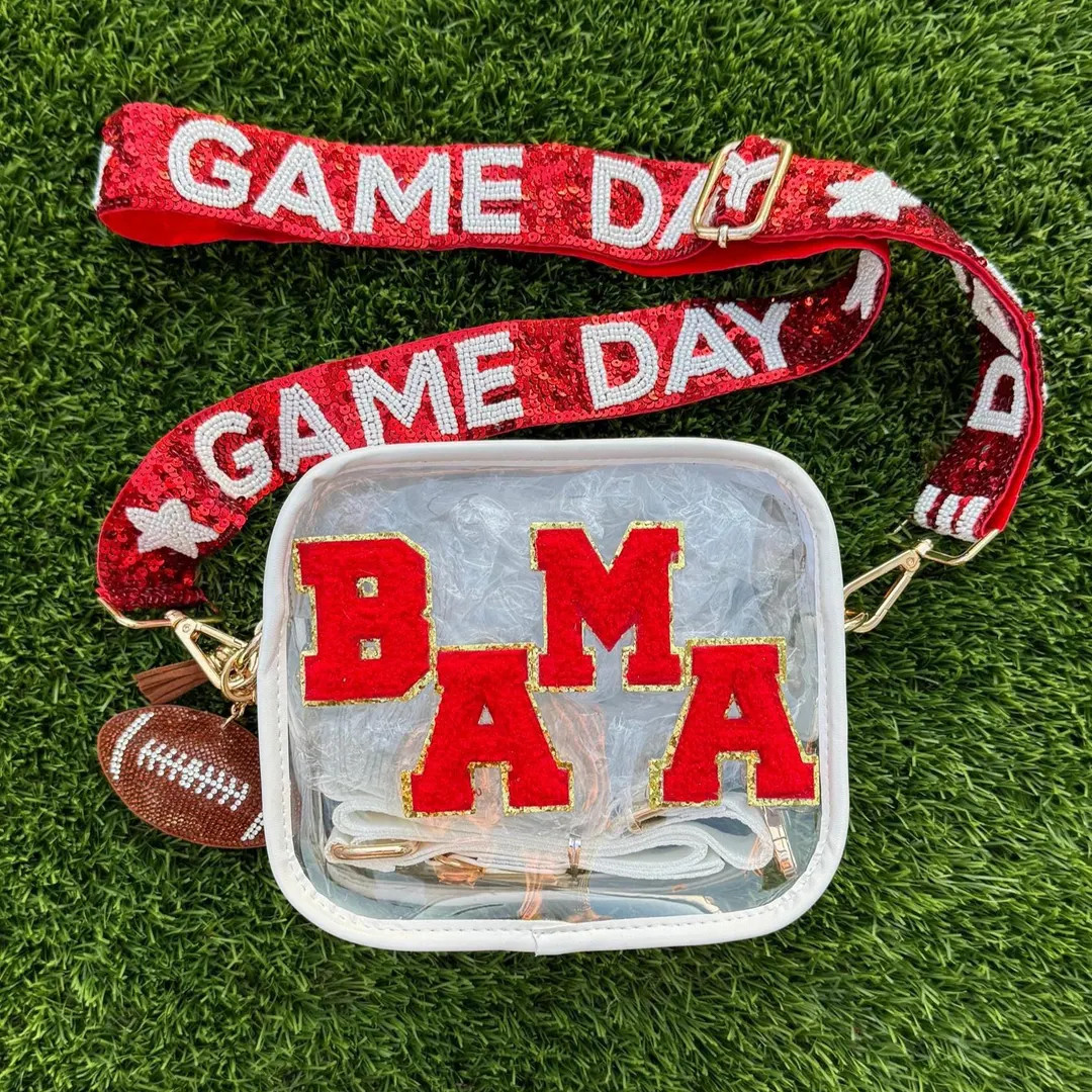 Clear Stadium Crossbody Bag: Customizable Game Day Purse - Etsy | Etsy (US)