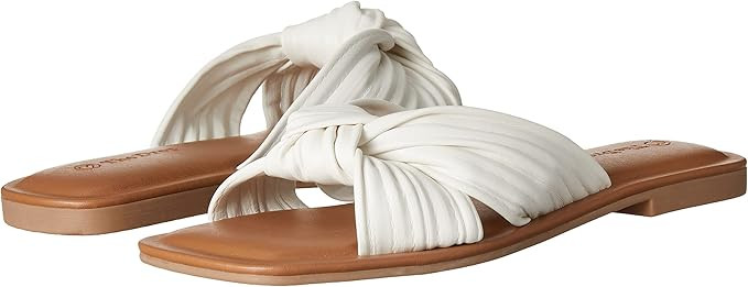 The Drop Women's Ida Bow Flat Sandal Slippers | Amazon (US)