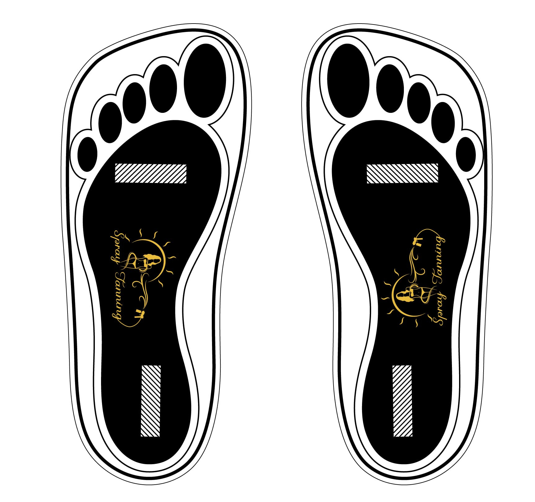 120Pairs(240Feets) Disposable Stick Spray Tanning Feet Pads Perfect for preventing spray tan solu... | Amazon (US)