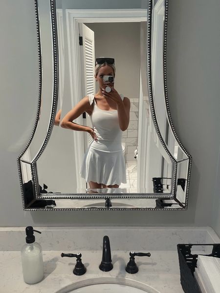 Athleisure fitness outfit! Follow @hollyjoannew for style and beauty! Happy you’re here! Xx

Tie bodysuit white
Berlook scallop skort white

Golf outfit | Tennis outfit | athletic attire | Athleisure | errand running casual outfit | summer outfit | fitness

#LTKfindsunder100 #LTKstyletip #LTKfitness