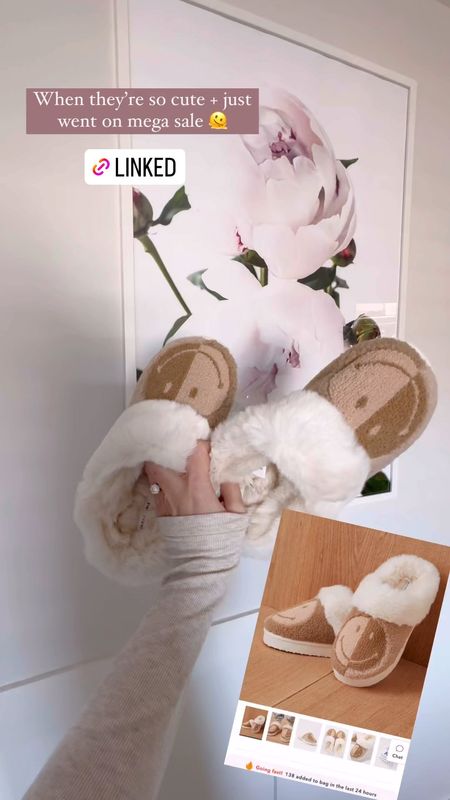 These slippers are the absolute cutest and on mega sale right now 

#LTKSeasonal #LTKsalealert #LTKfindsunder50