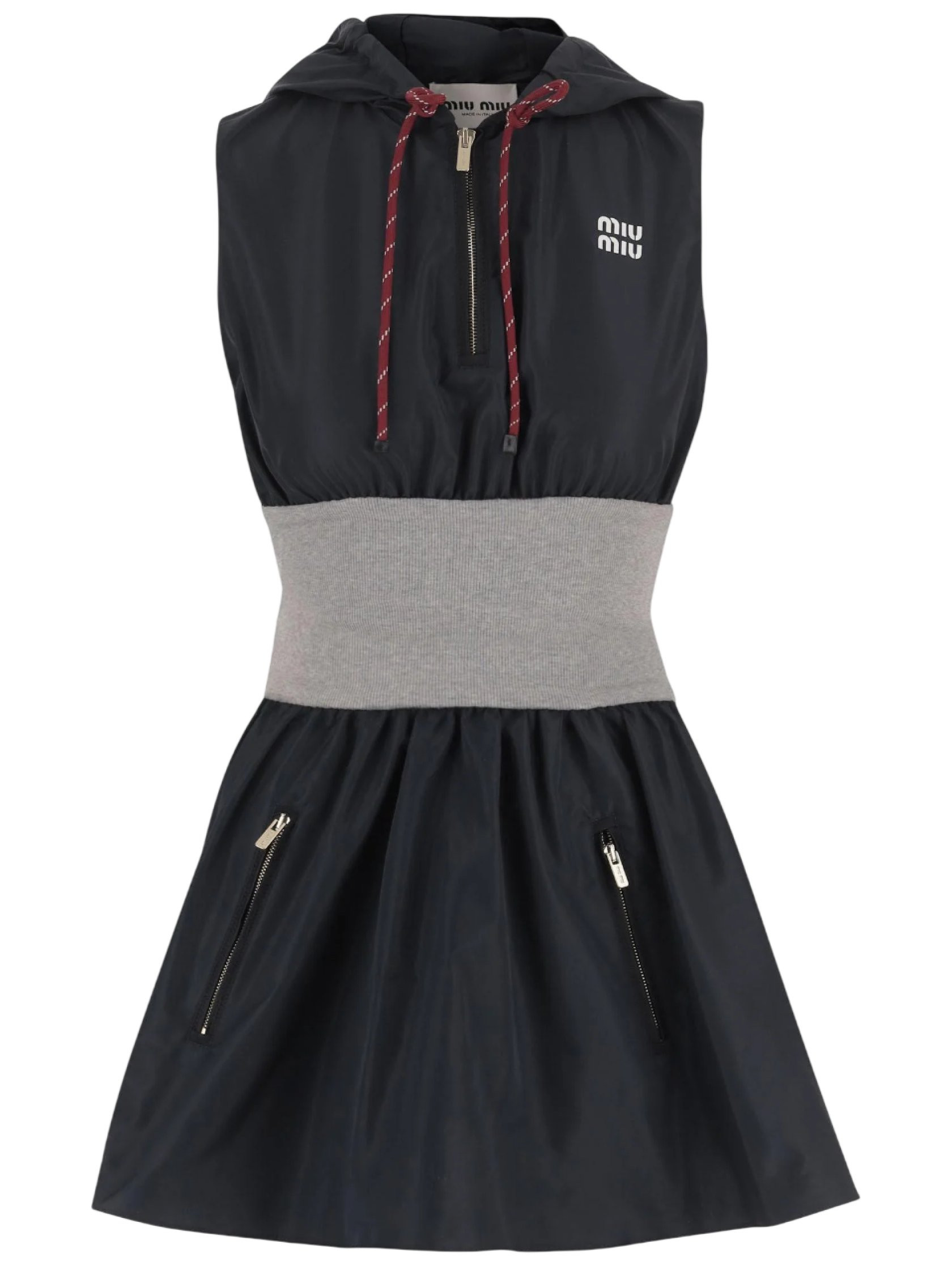 Sleeveless hooded dress | Senser US