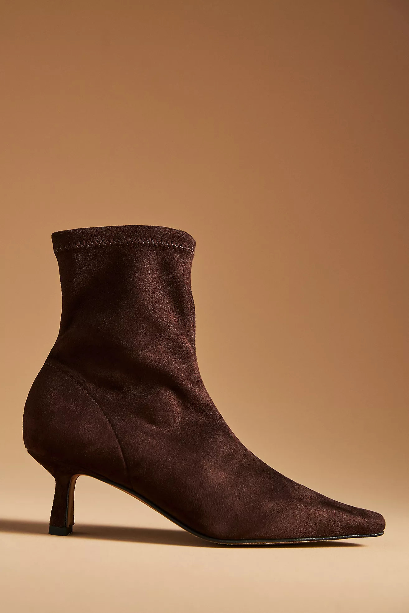 Angel Alarcon Pointed-Toe Kitten-Heel Boots | Anthropologie (US)