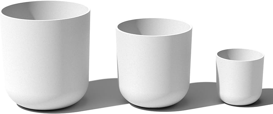Veradek Mason Series Lima Planter - Set of 3 Round Planters for Indoor or Outdoor Garden/Patio | ... | Amazon (US)