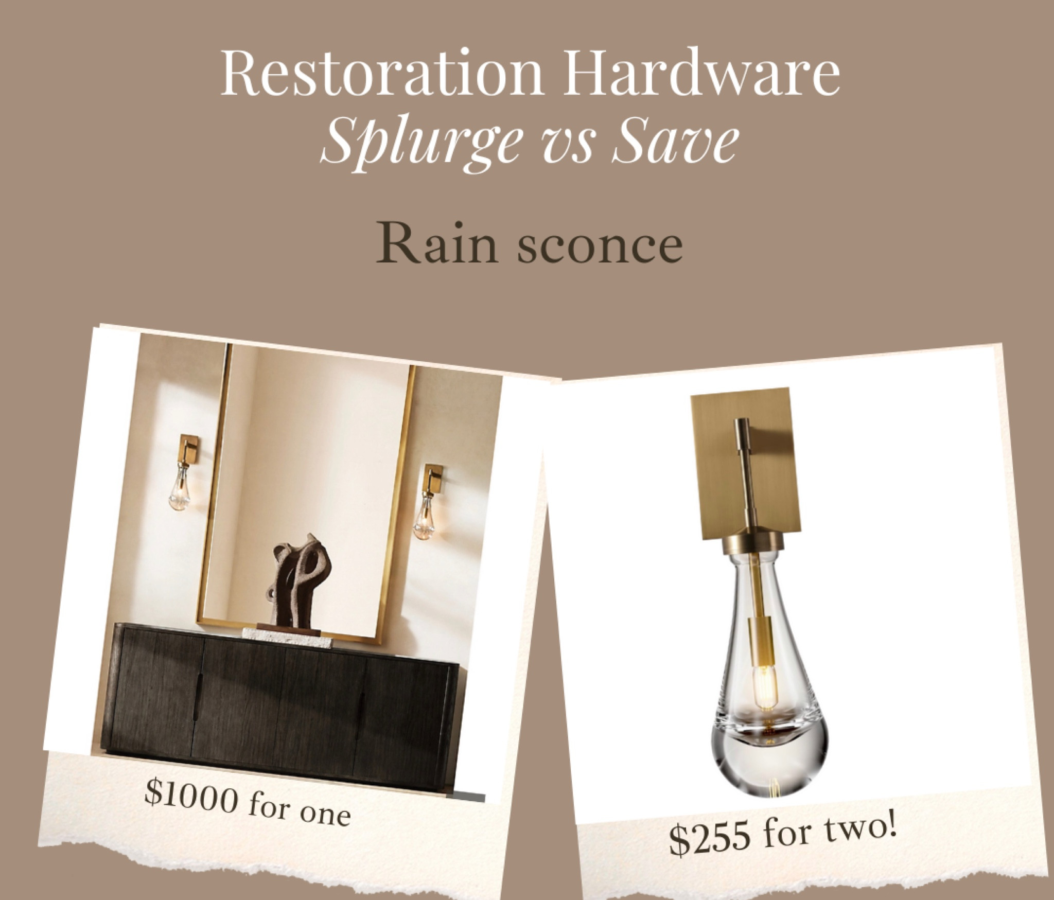 Also available in gold! So many fun ways to style these- each side of an entryway table, hallway or staircase lighting, bathroom vanity lighting, above nightstands, etc! There are currently clippable coupons to save $30! Sold individually or greater savings when you buy two!