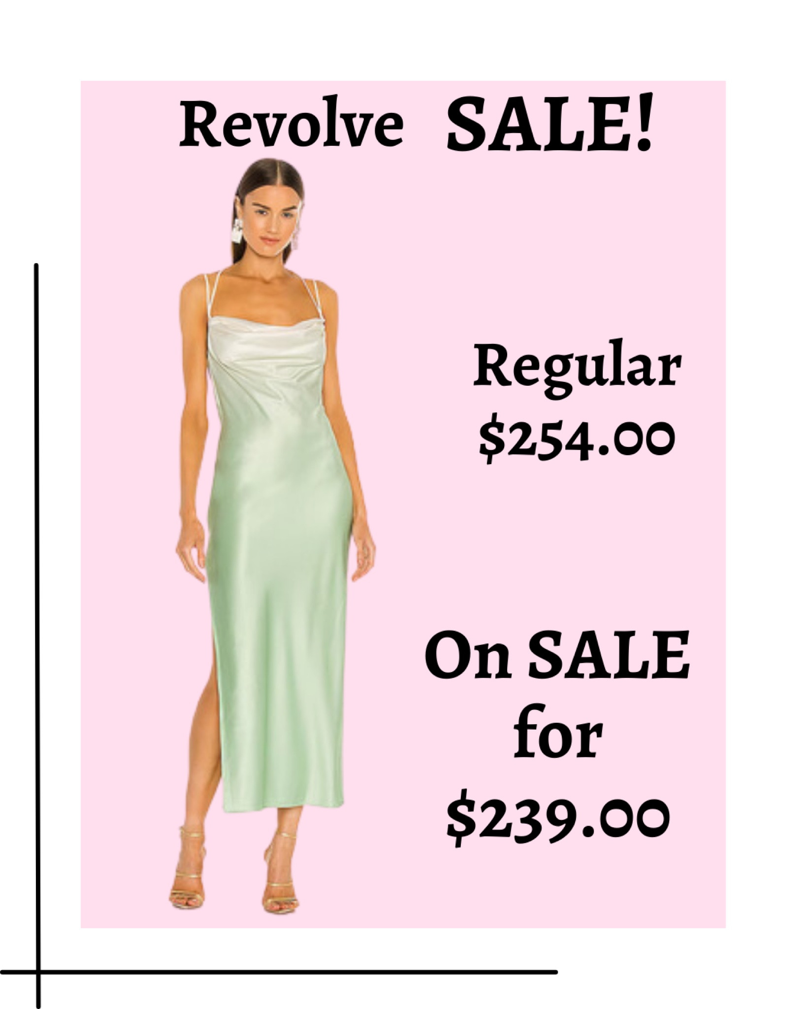 Check out this dress on sale at Revolve 

Wedding Guest Dress, wedding guest dresses, vacation dress, vacation outfit, travel fashion, maxi dress, green dress, sage dress, satin dress

#LTKstyletip #LTKwedding #LTKtravel