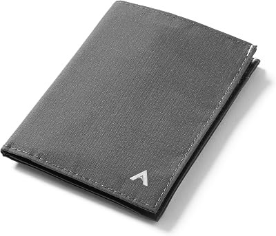 Travel Wallet, RFID Blocking Slim (Nylon, Charcoal Grey) | Amazon (US)