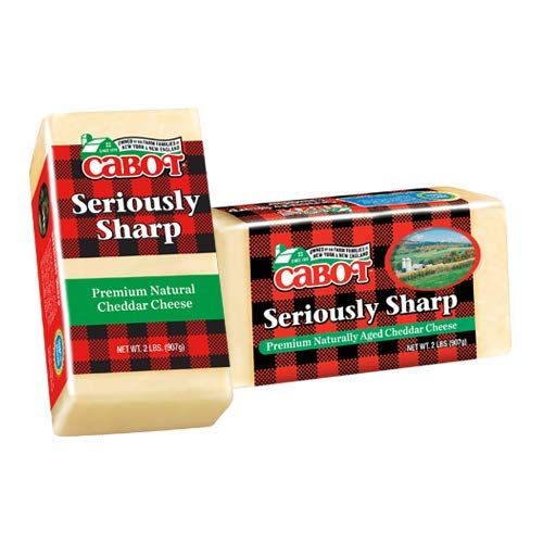 Cabot Seriously Sharp Cheddar Cheese 2lbs | Amazon (US)