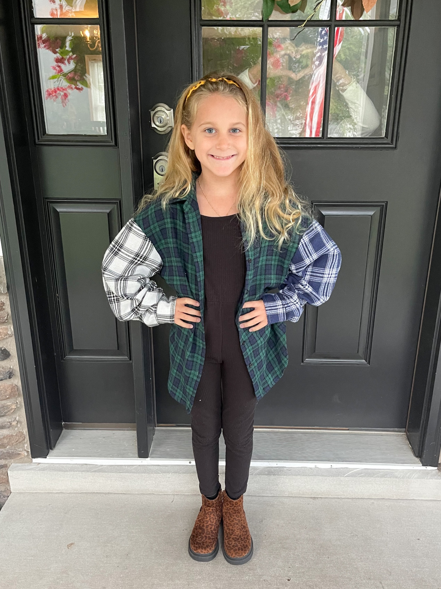 girls school outfit, tween outfit, girls ootd, kids fashion, girls sneakers, school outfits, girls hairstyle, school outfit, cute outfits, outfit inspo, ootd, outfit ideas for girls, outfits for school, girls jewelry, girls necklace, girls flannel, girls fall outfit, girls headband, girls style

#LTKstyletip #LTKkids #LTKSeasonal