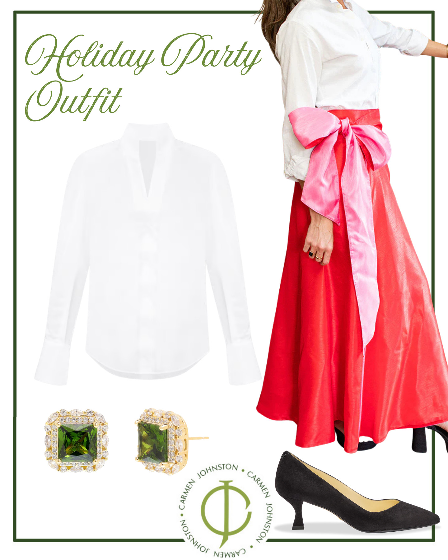 Carmen's Holiday Party Outfit 2025  

 #LTKParties