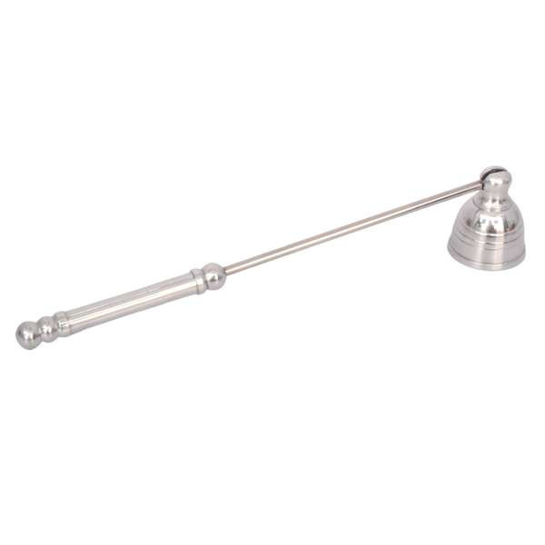 Shiny Silver Candle Snuffer, Metal, sold by At Home | At Home