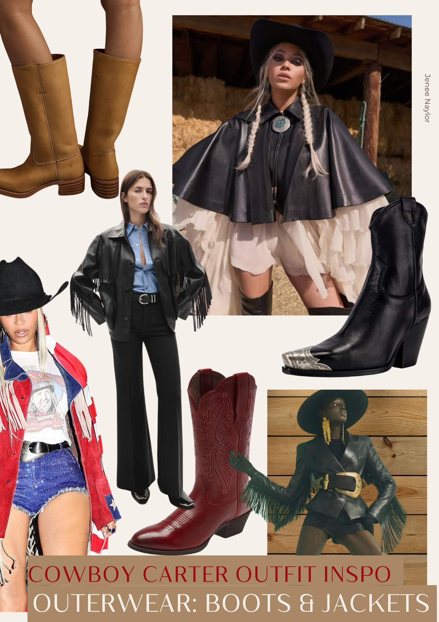 Shop Cowboy Carter concert inspo: boots & jackets! 

 #LTKFestival #LTKStyleTip #LTKShoeCrush