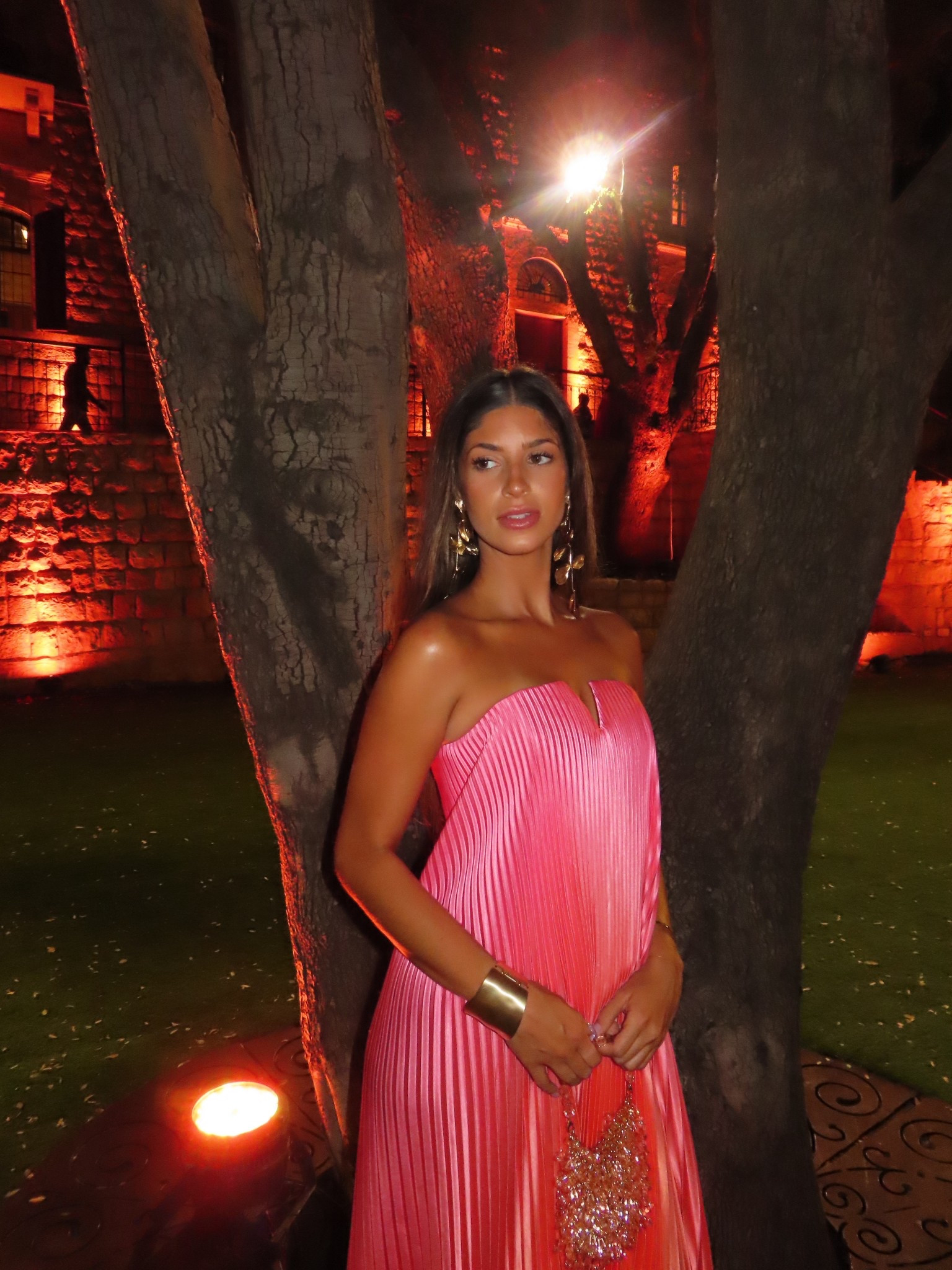 The wedding guest dress ✨🌅💖
.
Bag: https://www.badgleymischka.com/lively-dripped-crystal-mini-pouch-crossbody/
.
#LTKdress #weddingguestdress #summerwedding #guestdress #revolve 

#LTKStyleTip #LTKSeasonal #LTKU