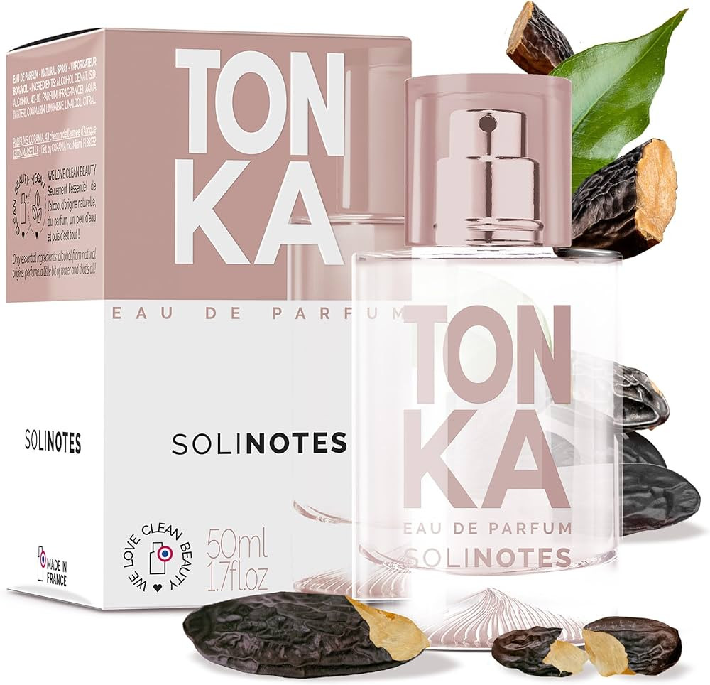 Solinotes Tonka Perfume for Women & Men, 1.7 Fl Oz/ 50 ML Eau De Parfum, Delicate Floral and Soot... | Amazon (US)