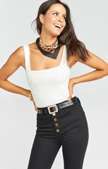 Bowie Belt ~ Black Croc | Show Me Your Mumu