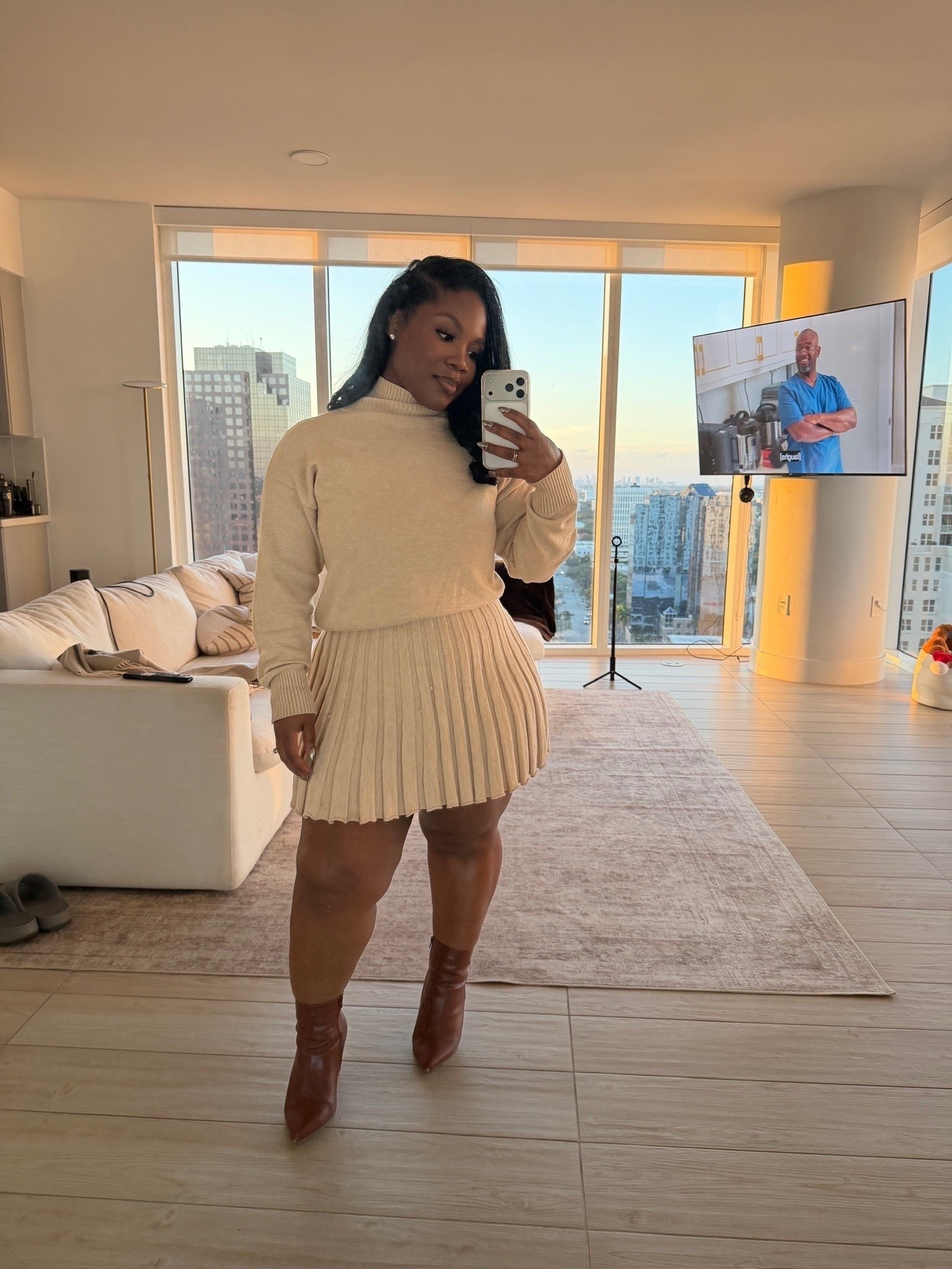 This set is super cute for transitioning into fall 🤩


Skirt Set: XL
Bra: XL 

midsize fashion, affordable outfit, outfit inspo, fall outfits women, casual work outfits, women’s fashion, Emmy Petit

#LTKMidsize #LTKPetite #LTKWorkwear