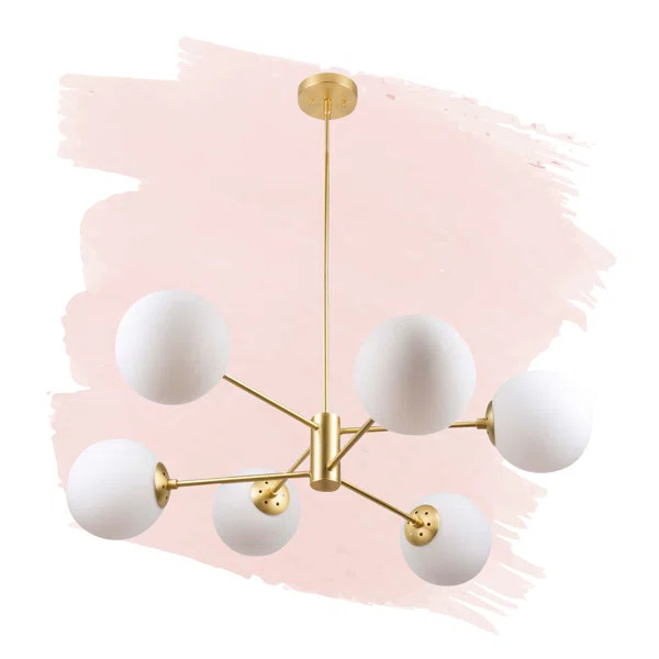 6 - Light Unique/Statement Chandelier | Wayfair Professional