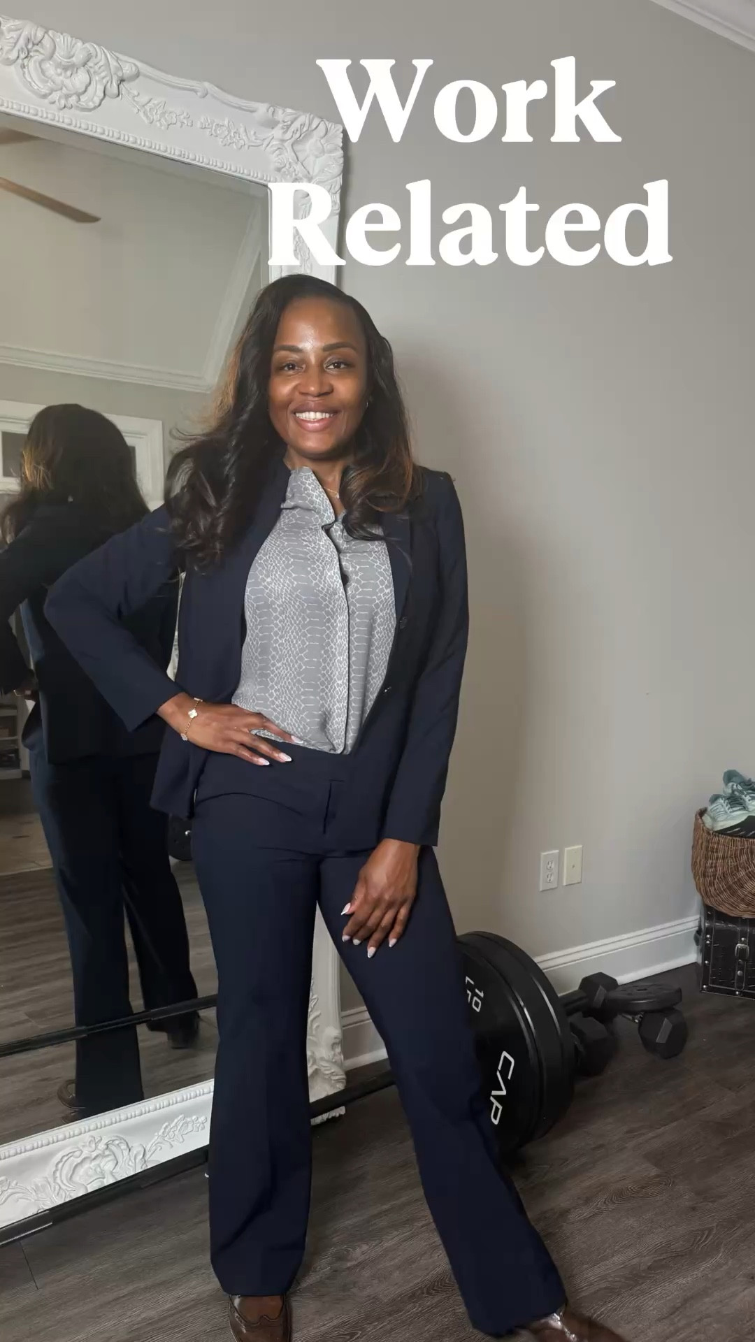 A good suit will do the talking before you ever have to. 🤍💼

Wearing this beautiful Calvin Klein three-piece set in navy, and I also own it in cream because it is just that good. It comes with the pants, skirt, and blazer, which makes it such a smart and versatile wardrobe piece for workwear, meetings, office days, interviews, and elevated everyday style. I paired it with a Joie blouse, Johnston & Murphy shoes, my DeMellier bag, and Chanel Chance Eau Tendre for the finishing touch.

I was torn between ballet flats and heels, but these shoes gave exactly what they needed to give: polished, feminine, and very much professional woman handling business. This look feels classic, confident, and timeless.


work outfits, business casual style, office fashion, professional wear, interview outfits, corporate chic style, elevated basics, and classic capsule wardrobe pieces


#LTKStyle #LTKFinds #CalvinKlein #WorkwearStyle #OfficeOutfit #BusinessCasual #ProfessionalStyle #CorporateChic #WomenInBusiness #CapsuleWardrobe #ClassicStyle #TimelessFashion #DeMellier #JohnstonAndMurphy #Joie #ChanelBeauty #PowerDressing #ProfessionalWardrobe #OfficeChic

#LTKWorkwear #LTKootd #LTKgrwm #LTKWorkwear