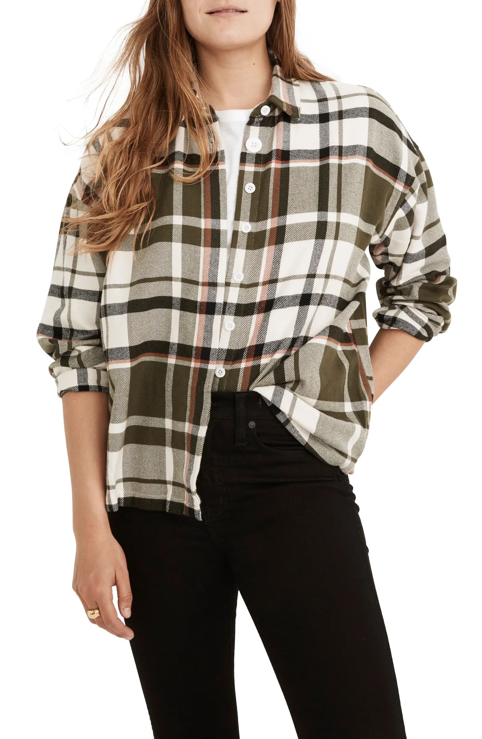 Madewell Bromley Flannel Shirt | Nordstromrack | Nordstrom Rack