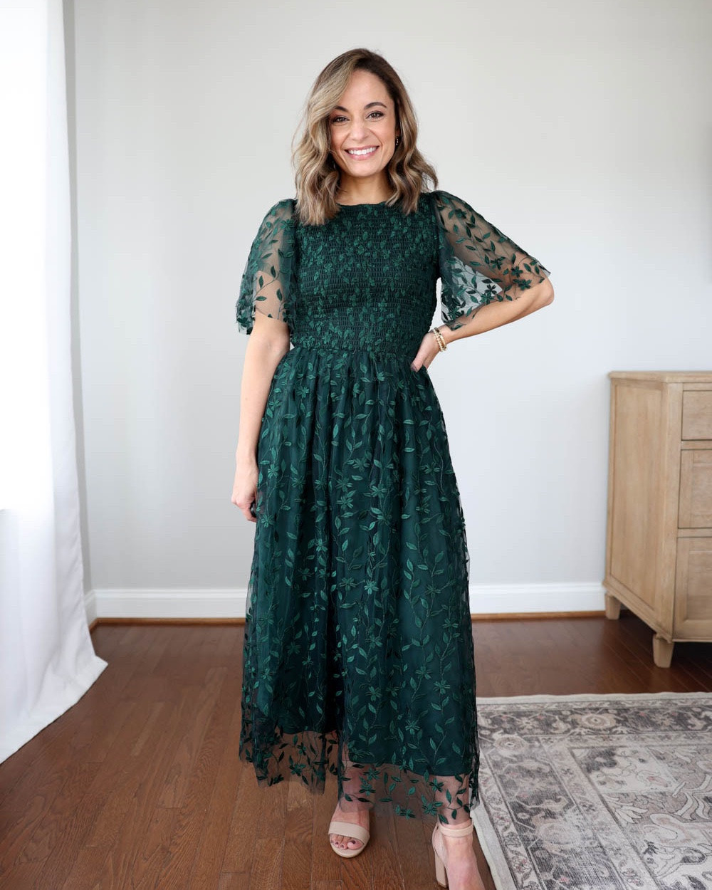 Petite-friendly family photo outfit ideas with midi and maxi dresses!

Outfit 1:
Lace green dress (Baltic Born): xs
Heels: tts

Outfit 2:
Purple dress (Anthropologie): petite xxs
Heels (Dolce Vita): tts

Outfit 3:
Floral midi (Boden): petite 0 Shoes (Dolce Vita): true to size

For size comparison: 32”, 24”, 36” / 25” ankle inseam 27.5-28” full length inseam

#LTKPetite #LTKSeasonal #LTKSaleAlert