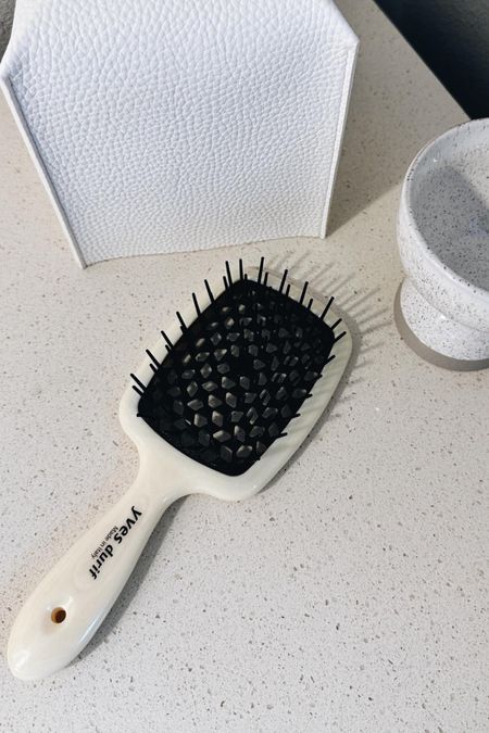 My Yves Durif brush. I love using this to brush my shampoo through to really break up any build up on your scalp. 

#LTKbeauty #LTKstyletip #LTKfindsunder100