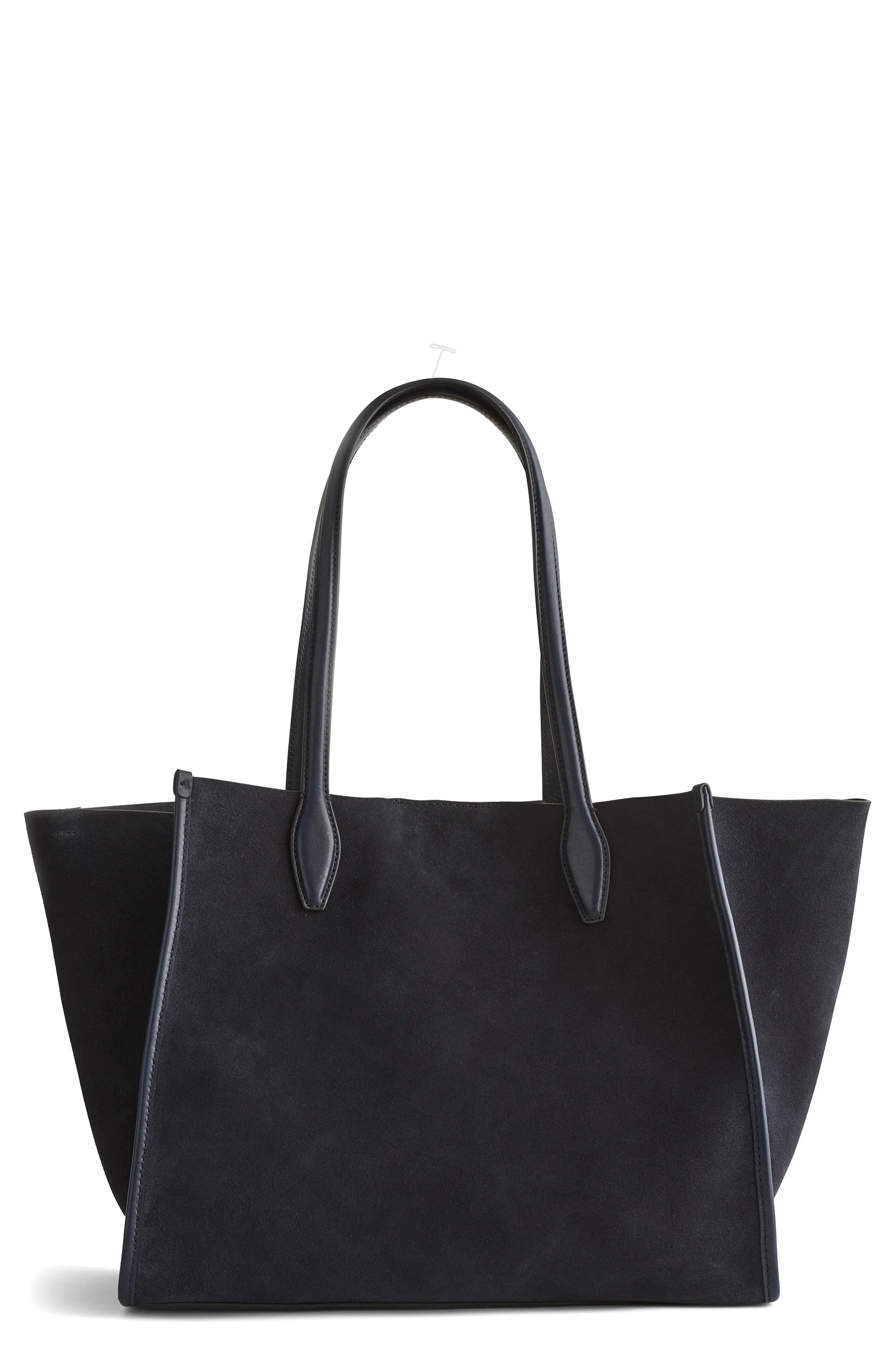 Madewell Suede Lexington Tote in Juniper Berry at Nordstrom | Nordstrom