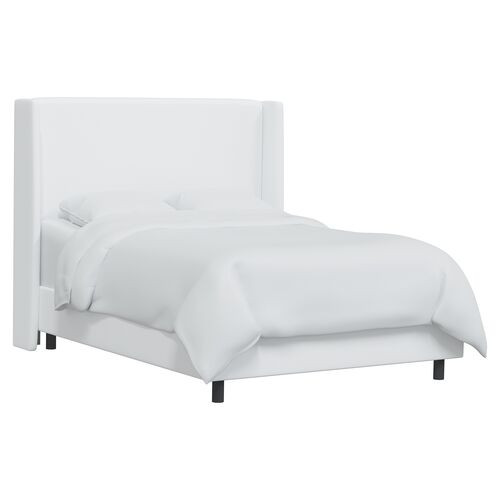 Kelly Linen Wingback Headboard | One Kings Lane