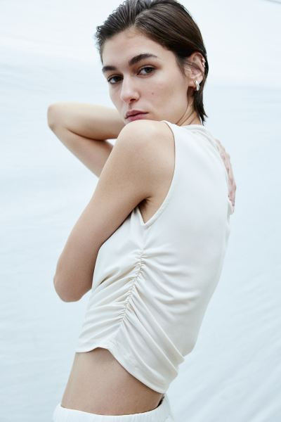 Mock Turtleneck Crop Top | H&M (US + CA)
